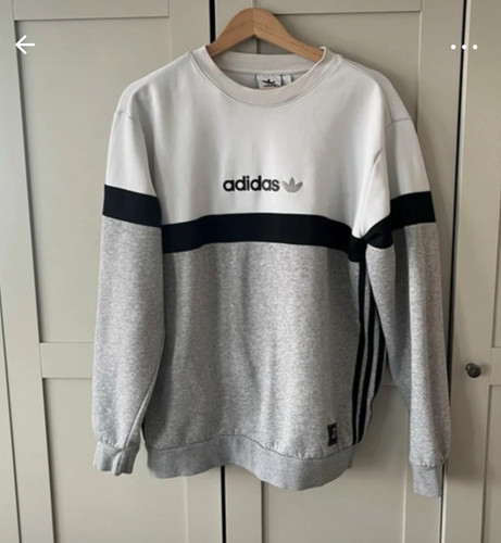 Adidas colour block crew - colour,