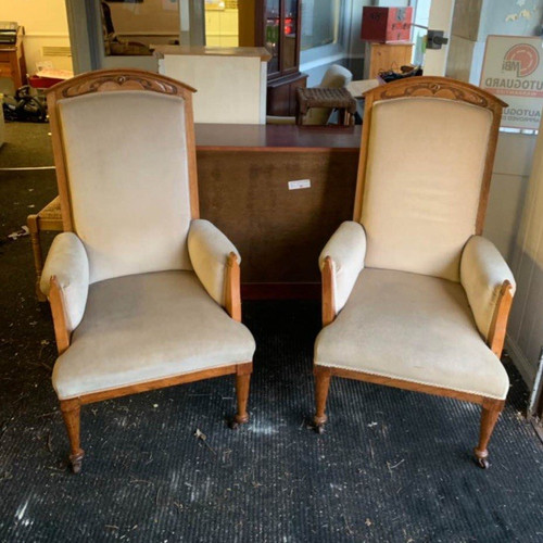 Set upholstered wooden - set,