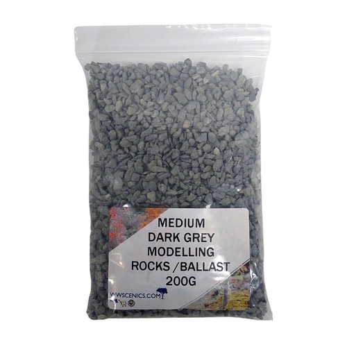 Medium grade dark - medium, ballast