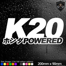 JDM K20 Powered Sticker Car