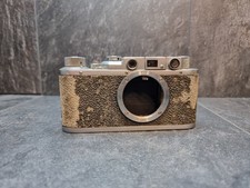 Vintage FED-1 Soviet 35mm Rangefinder Camera USSR Leica Copy c.1950s Body Only