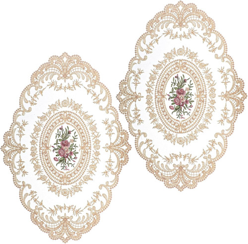 Pcs lace doilies flower - pcs, doilies,