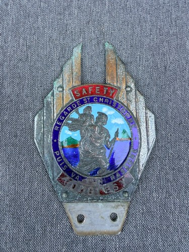 Vintage winged christopher - winged,