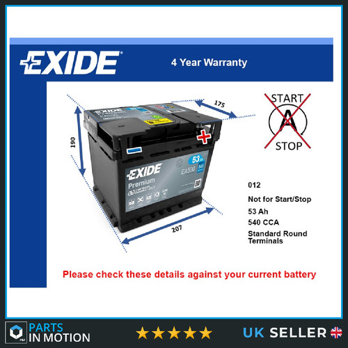 Battery fits mazda - mazda, 2