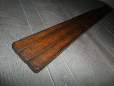tawse/cane 3tail genuine leather huntly aberdeenshire rare old school tawse