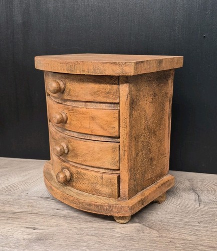 Vintage miniature chest - miniature,