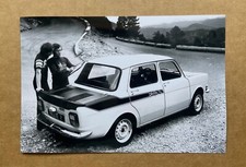 Simca 1000 Rallye 2 Press Photograph