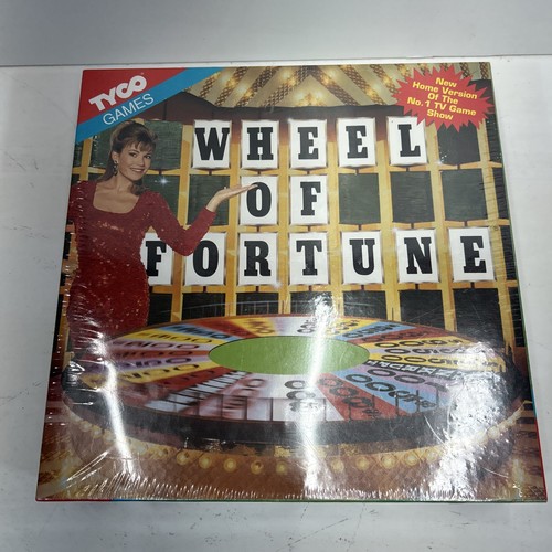 Vtg 90s wheel fortune - wheel, board