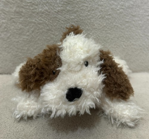 Cream brown patch puppy - brown,