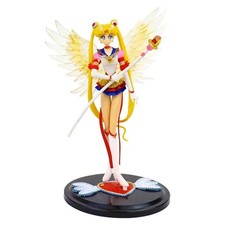 Hot Eternal Sailor Moon Tsukino Usagi Anime Figure Decoration Collection Doll