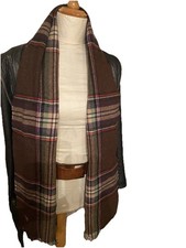 New  Unisex Gant Plaid Scarf