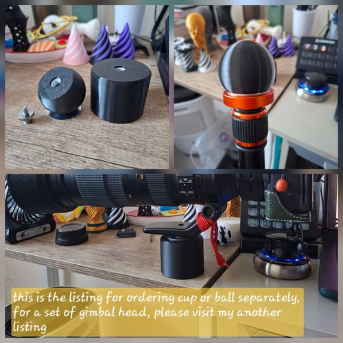 Printed rapid gimbal head - gimbal,