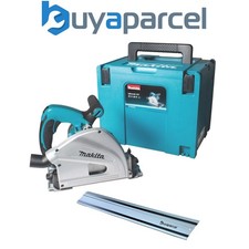 Makita SP6000J 110v Plunge Cut Circular Saw 165mm Cased + 1x1.5m BAP Guide Rail