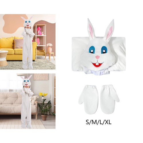 Easter bunny costume hooded - bunny,