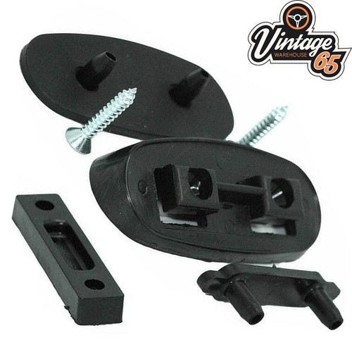 Door mirror plinth kit - plinth, single