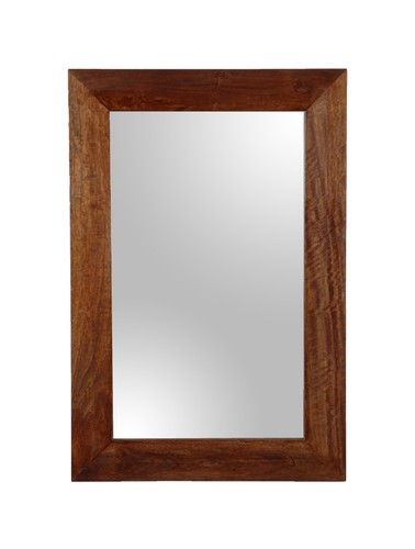 Solid mango wood dakota mirror - mango,