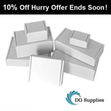 White Die Cut Folding Lid