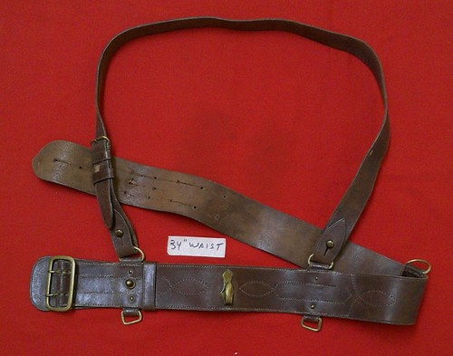 Sam browne belt circa - circa,