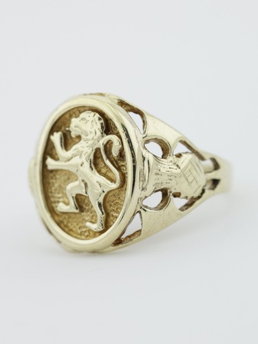 Scottish rampant lion - lion, signet
