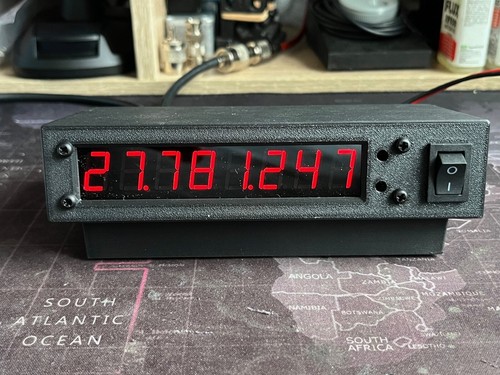 Radio line 8 digit - in-line,