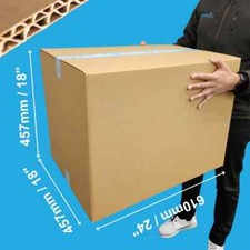 EXTRA LARGESTRONG CARDBOARD BOXES House Removal Moving Packing Storage 24X18X18