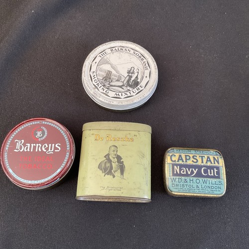 Vintage tobacco tins - ~, barneys