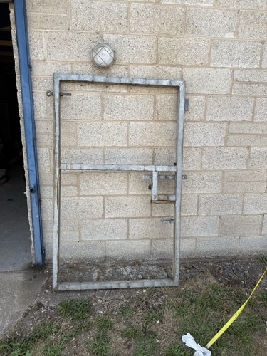 Galvanised gate frame - galvanised,
