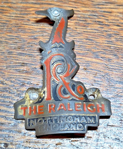 Vintage raleigh bicycle head - vintage,