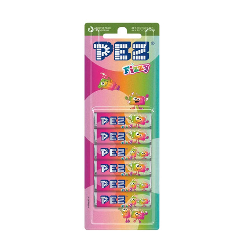 18x pez fizzy mix - pez,