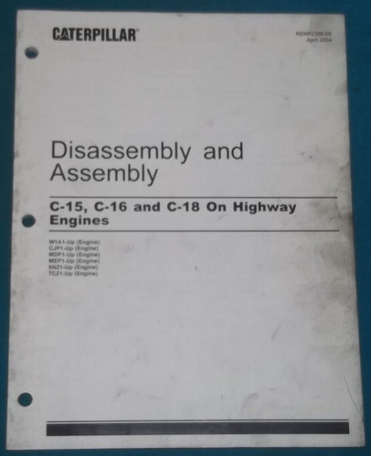 Cat caterpillar 16 - cat, c-16