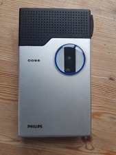 Vintage Philips 0095 Dictophone/ Dictation Machine With 4 Cassettes & Cover