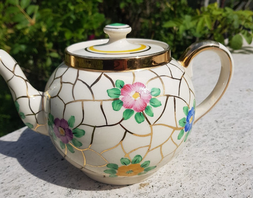 Vintage teapot sudlow burslem - sudlow,