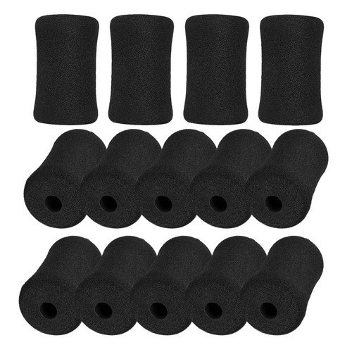 15pcs black sponge covers - 15pcs, for