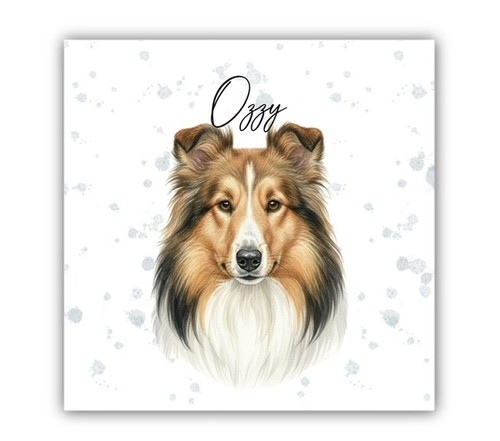 Sheltie personalised fridge - personalised,