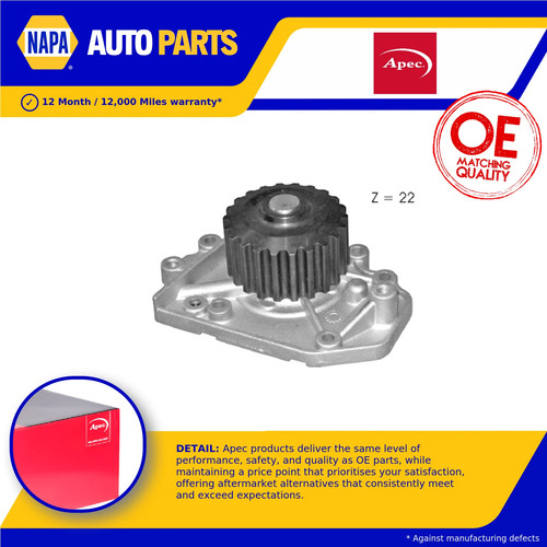 Water pump fits - fits, honda