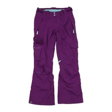 North Face Hyvent Ski Trousers Womens Size S Purple Waterproof Snowboard