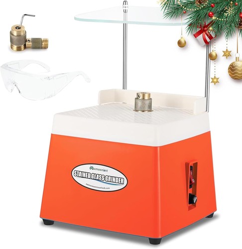 Stained glass grinder with - stained,