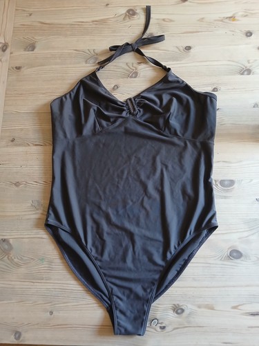 Moda brown maternity swimming