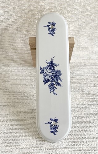 Vintage blue floral porcelain - vintage,