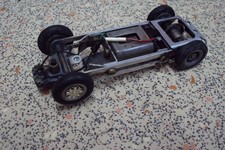 Revell 1960's Adjustable 1/32 Alu Slot Car Chassis In Good Working Condition