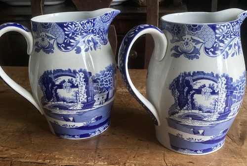 Two spode blue - two,