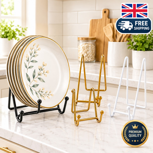 Metal plate stand - plate, display