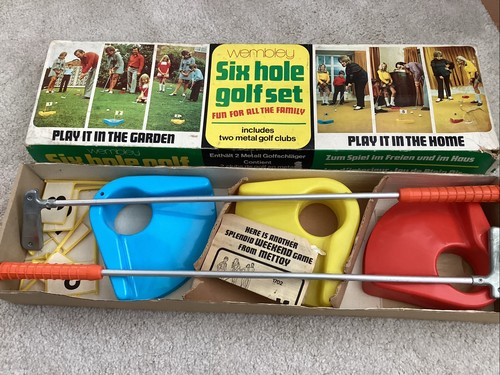 Vintage 1972 wembley six hole - 1972,