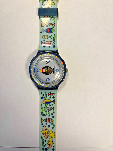 Vintage 1992 swatch scuba 200 - vintage,