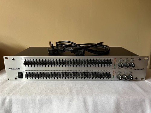 Omnitronic geq 231 two channel - omnitronic,