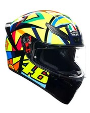 AGV K1-S VALENTINE ROSSI SOLELUNA 2017 FULL FACE MOTORCYCLE HELMET NEW