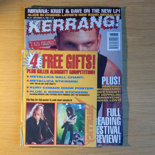 Kerrang 511 1994 nirvana - kerrang!,