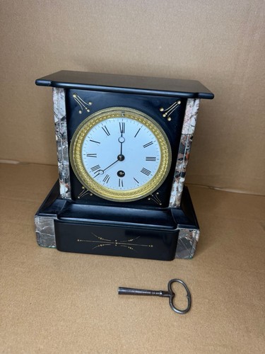 Antique mechanical mantel - antique,