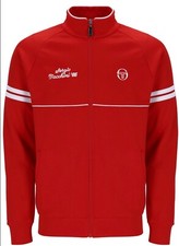 Nottm Forest -Sergio Tacchini Orion Davis Tennis Track Top - Ltd Edition - Red