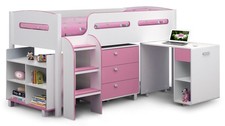 Blue or Pink Cabin Bed with
